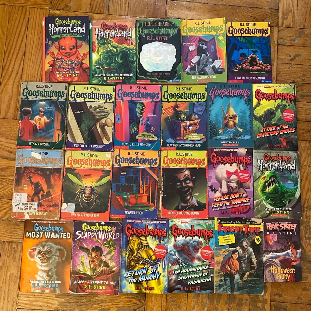 Goosebumps Lot of 23 R. L. Stine Books